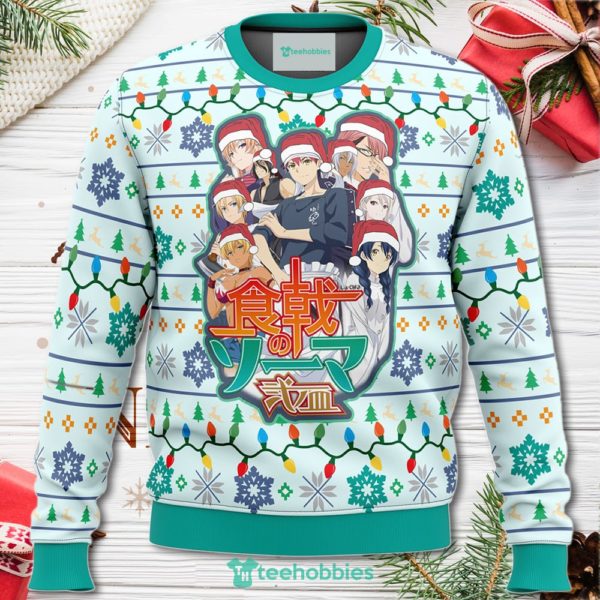 food wars fight to conquer christmas sweater for men women 1 vaw7P 600x600px Food Wars Fight To Conquer Christmas Sweater For Men Women
