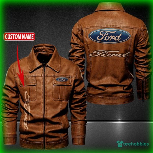 ford personalized name fleece leather jacket 2 MG0Xy 600x600px Ford Personalized Name Fleece Leather Jacket