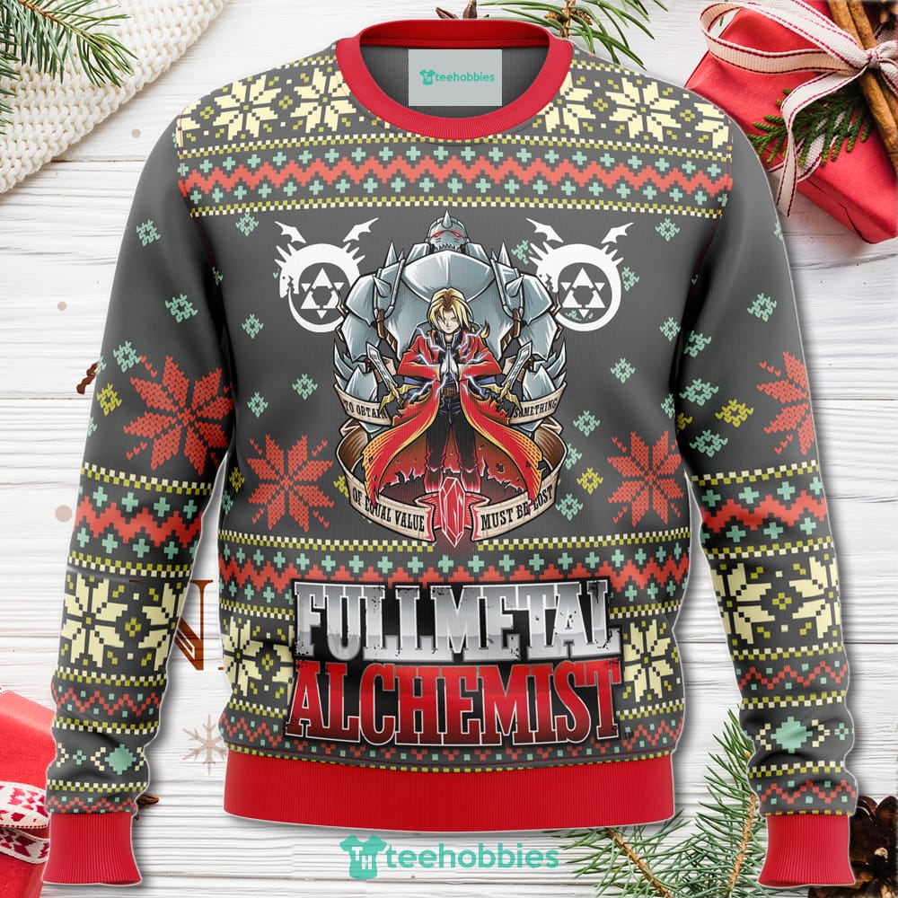 Fullmetal alchemist sweater hot sale