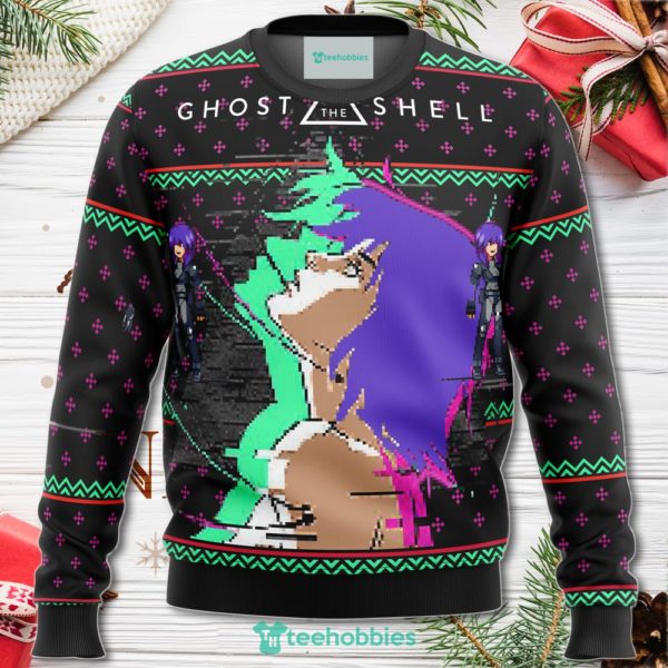 ghost in the shell major christmas sweater for men women 1 uNs2I 600x600px Ghost In The Shell Major Christmas Sweater For Men Women