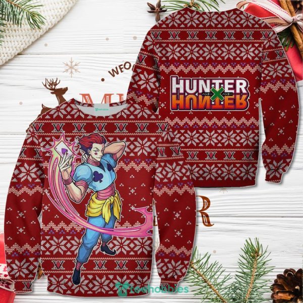 hisoka christmas sweater hunter x hunter xmas shirt for men women 1 twdSo 600x600px Hisoka Christmas Sweater Hunter X Hunter Xmas Shirt For Men Women