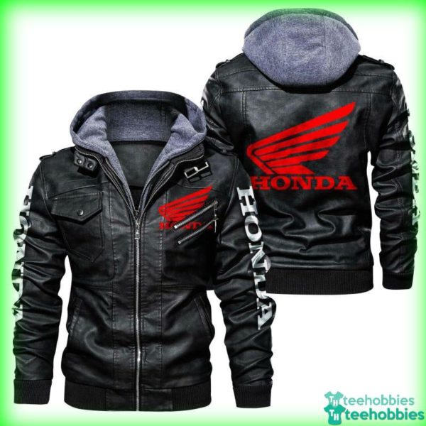 honda leather jacket hoodie gift for fathers day 2 RyIbw 600x600px Honda Leather Jacket Hoodie Gift For Father's Day