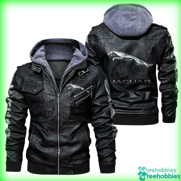 jaguar cars leather jacket hoodie gift for fathers day 2 kq26c 600x600px Jaguar Cars Leather Jacket Hoodie Gift For Father's Day
