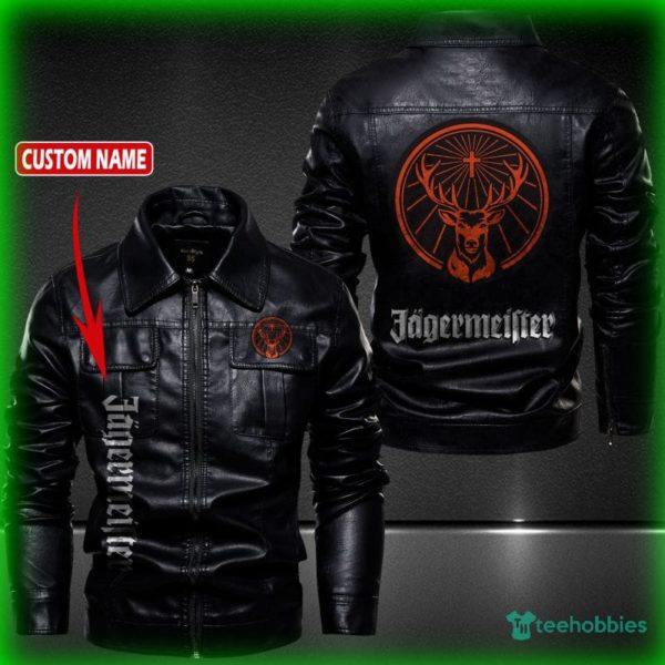 jgermeister personalized name fleece leather jacket 1 3h557 600x600px Jgermeister Personalized Name Fleece Leather Jacket