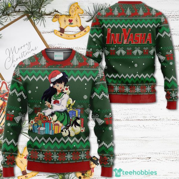 kagome christmas sweater inuyasha anime xmas shirt for men women 1 Mgyci 600x600px Kagome Christmas Sweater Inuyasha Anime Xmas Shirt For Men Women
