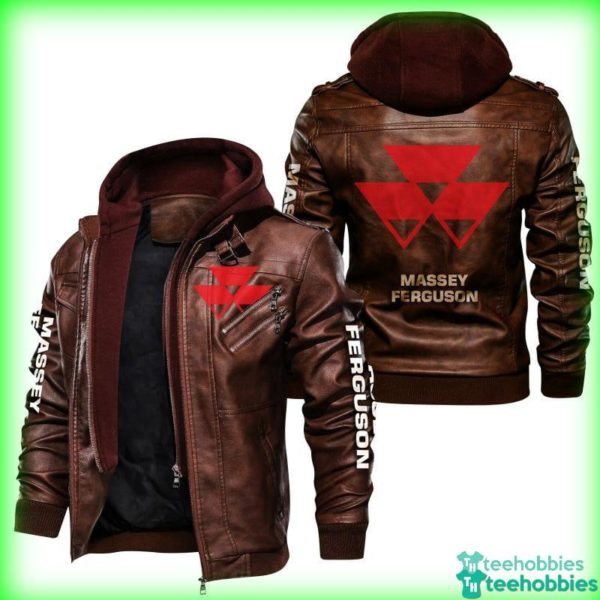 massey ferguson leather jacket hoodie gift for fathers day 1 3yWSD 600x600px Massey Ferguson Leather Jacket Hoodie Gift For Father's Day