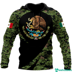 Mexico All Over Print 3D Shirt image Mexico All Over Print 3D Shirt - 3D Hoodie - Green