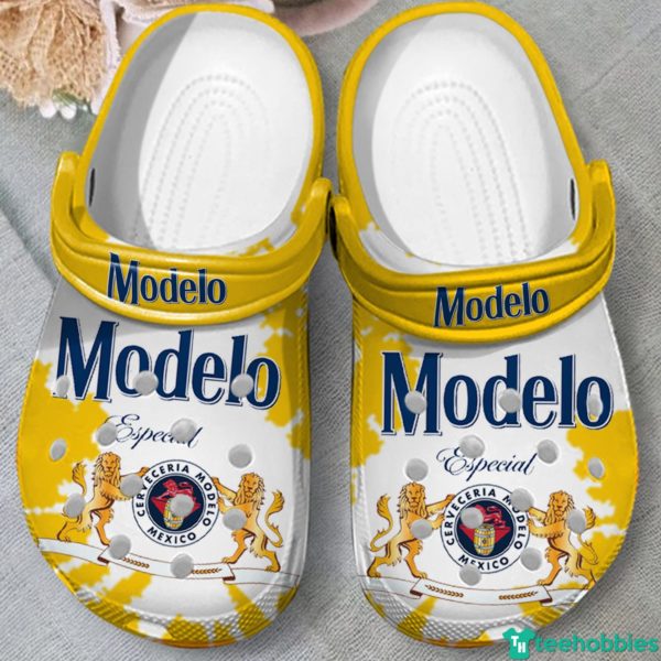Mexico Modelo Special Beer Clog Shoes - Clog Shoes - Yellow