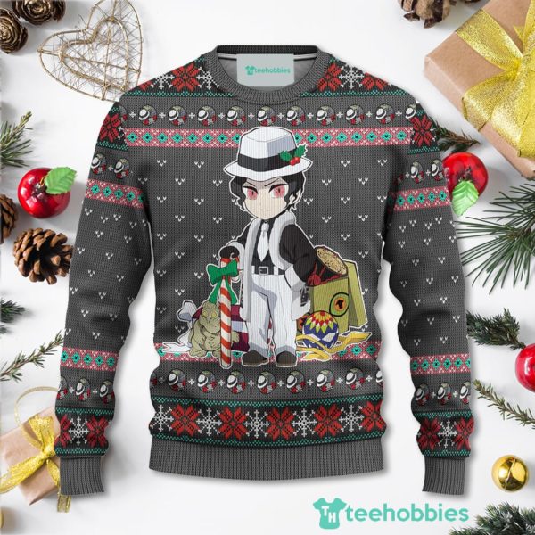 muzan kibutsuji demon slayer anime christmas sweater xmas for men women 1 ahNqb 600x600px Muzan Kibutsuji Demon Slayer Anime Christmas Sweater Xmas For Men Women