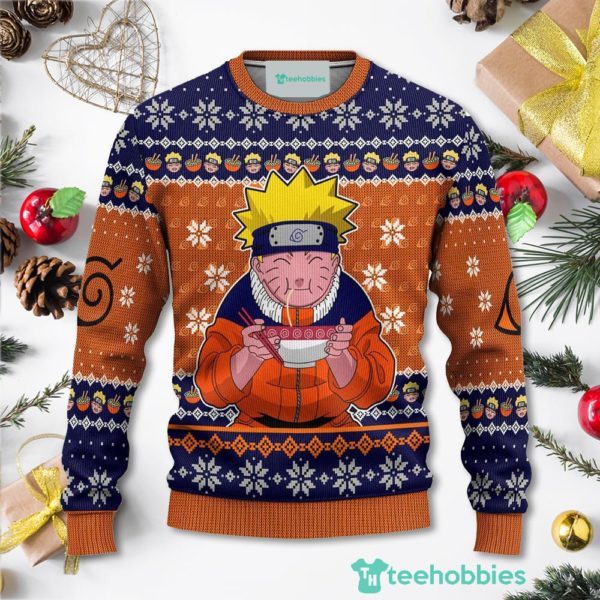 naruto ramen anime christmas sweater xmas 1 wk1Pw 600x600px Naruto Ramen Anime Christmas Sweater Xmas