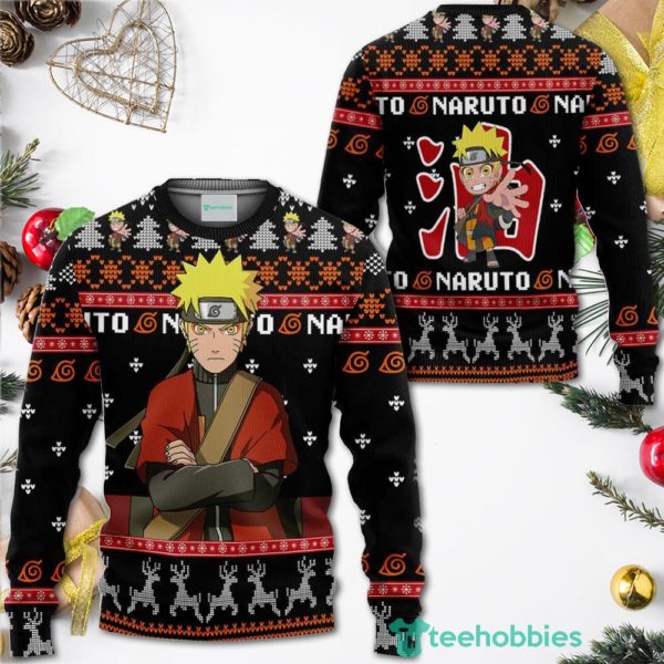 naruto sage christmas sweater custom naruto anime xmas shirt for men women 1 21IjJ 600x600px Naruto Sage Christmas Sweater Custom Naruto Anime Xmas Shirt For Men Women