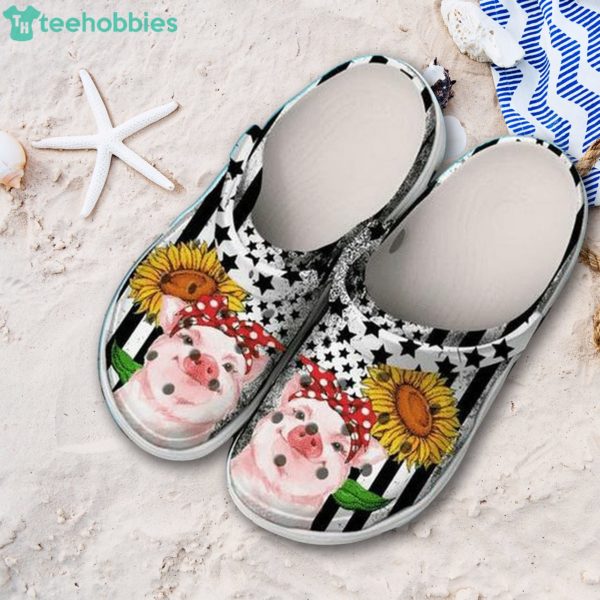 pig flag unisex clog shoes for women men 1 KSkPZ 600x600px Pig Flag Unisex Clog Shoes For Women, Men