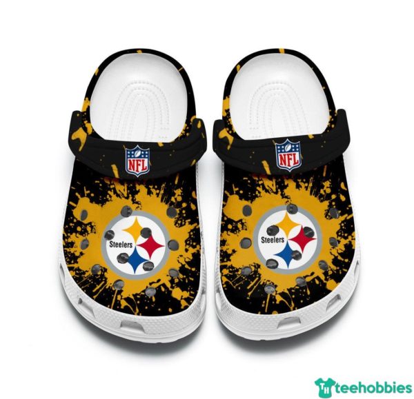 pittsburgh steelers custom for nfl fans crocs clog shoes 1619926778075 1619926778075 600x579px Pittsburgh Steelers For NFL Fans Clog Shoes