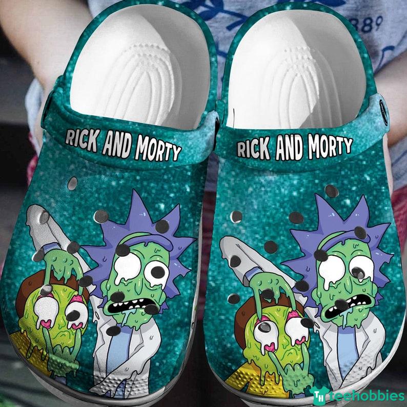 Rick And Morty Cute Gift Clog Shoes