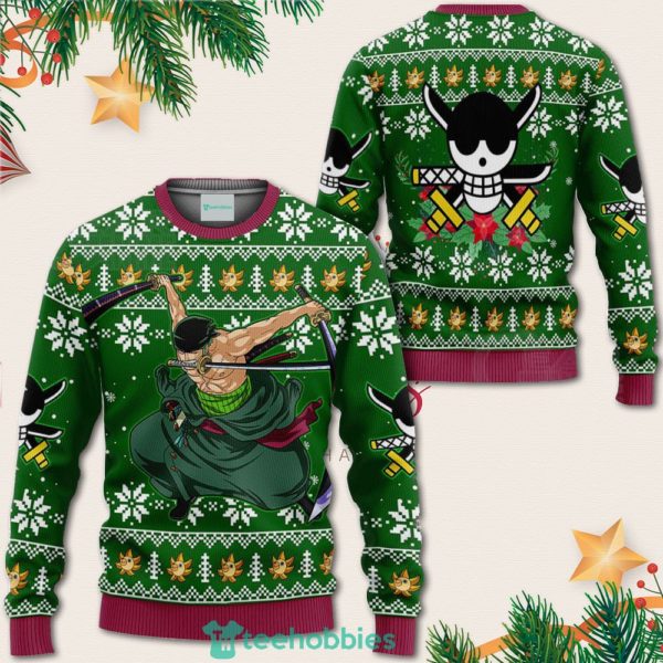 roronoa zoro swords christmas sweater one piece anime xmas shirt for men women 1 26oaN 600x600px Roronoa Zoro Swords Christmas Sweater One Piece Anime Xmas Shirt For Men Women