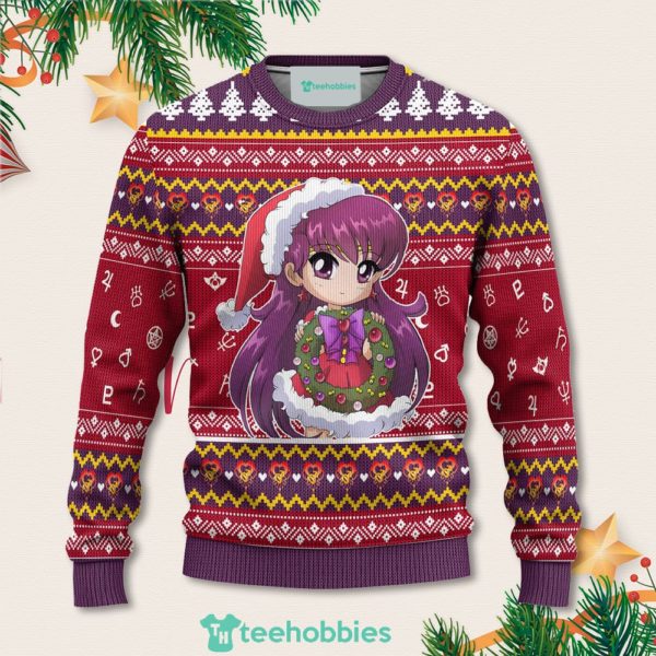 sailor mars christmas sweater sailor moon anime xmas for men women 1 1kQJd 600x600px Sailor Mars Christmas Sweater Sailor Moon Anime Xmas For Men Women