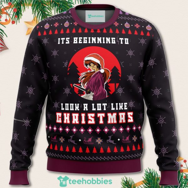 samurai x its beginning to look a lot like christmas christmas sweater for men women 1 Rc86k 600x600px Samurai X Its Beginning To Look A Lot Like Christmas Christmas Sweater For Men Women