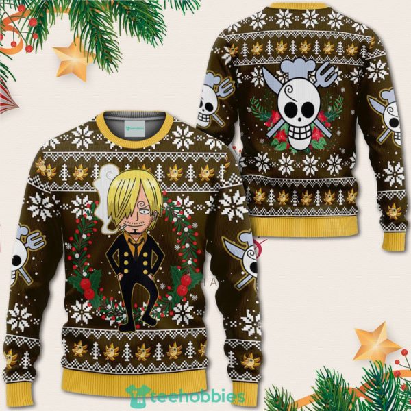 sanji christmas sweater one piece anime xmas shirt for men women 1 B8hdY 600x600px Sanji Christmas Sweater One Piece Anime Xmas Shirt For Men Women