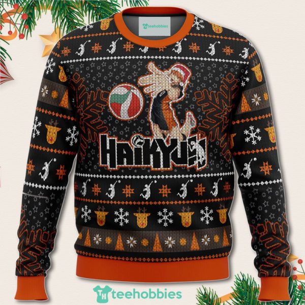 shC58DyC58D hinata haikyuu christmas sweater for men women 1 xjRkE 600x600px Shoyo Hinata Haikyuu Christmas Sweater For Men Women