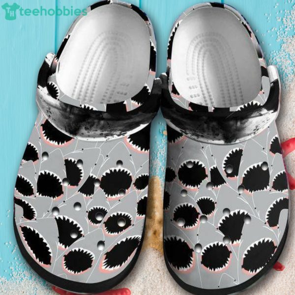 shark gray unisex clog shoes for women men 1 amuEx 600x600px Shark Gray Unisex Clog Shoes For Women, Men