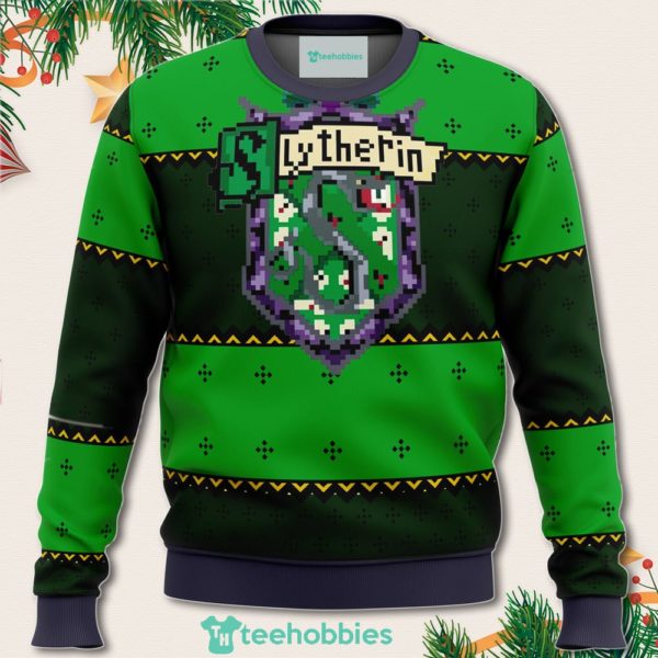 slytherin christmas sweater for men women 1 Q6rvY 600x600px Slytherin Christmas Sweater For Men Women