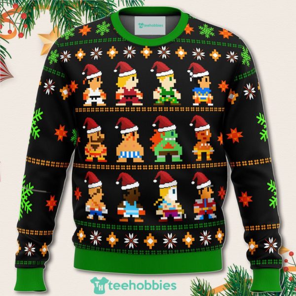 street fighter classic collection christmas sweater for men women 1 Qh32o 600x600px Street Fighter Classic Collection Christmas Sweater For Men Women
