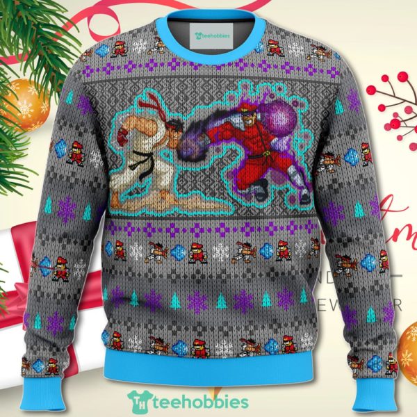 street fighter ryu vs m bison christmas sweater for men women 1 8mjsQ 600x600px Street Fighter Ryu Vs M Bison Christmas Sweater For Men Women