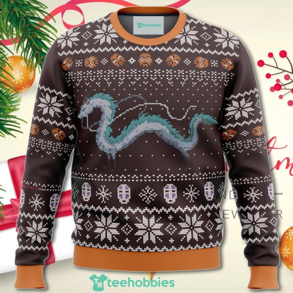 studio ghibli spirits christmas sweater for men women 1 pJePr 600x600px Studio Ghibli Spirits Christmas Sweater For Men Women