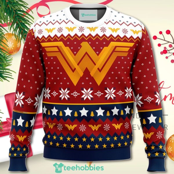 super heroes wonder woman christmas christmas sweater for men women 1 lqC5n 600x600px Super Heroes Wonder Woman Christmas Christmas Sweater For Men Women