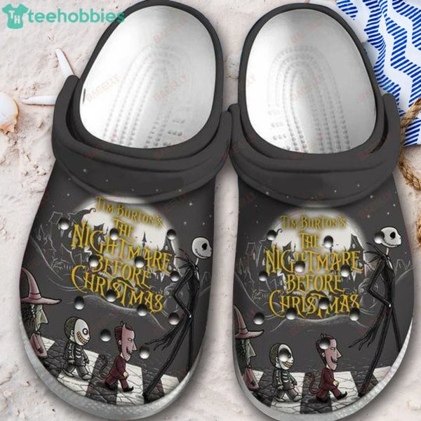 the nightmare before christmas abbey road unisex clog shoes for women men 1 rZE38 600x600px The Nightmare Before Christmas Abbey Road Unisex Clog Shoes For Women, Men