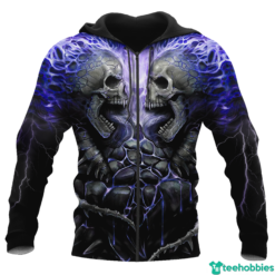 Tmarc Tee January Guy Unisex 3D All Over Printed - 3D Zip Hoodie - Black