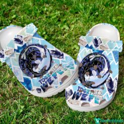 Together We Fly Cartoon Gift Clog Shoes - Clog Shoes - Blue