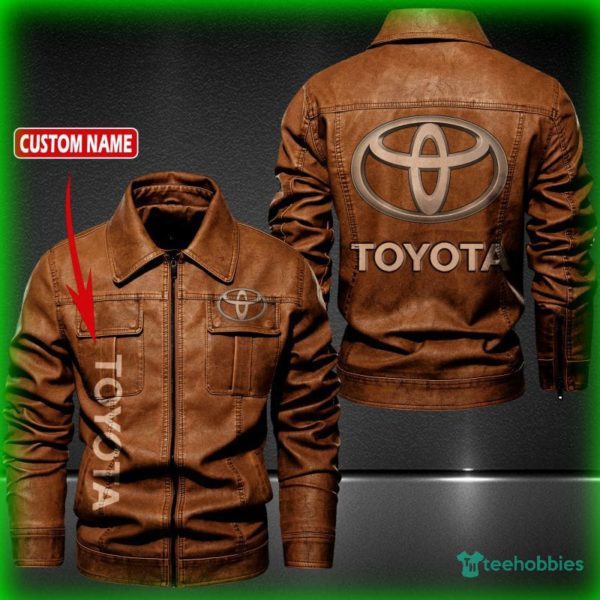 toyota landcruiser personalized name fleece leather jacket 2 biDxk 600x600px Toyota Landcruiser Personalized Name Fleece Leather Jacket