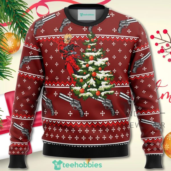 trigun vash christmas sweater for men women 1 jle3C 600x600px Trigun Vash Christmas Sweater For Men Women