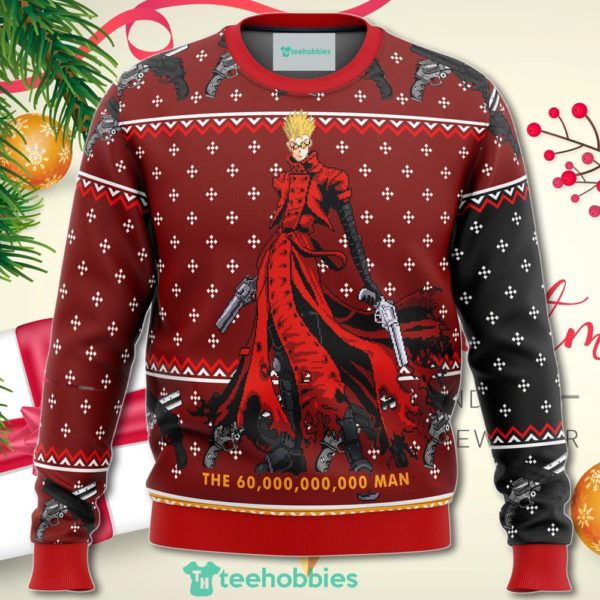 trigun vash the stampede christmas sweater for men women 1 HewpH 600x600px Trigun Vash The Stampede Christmas Sweater For Men Women