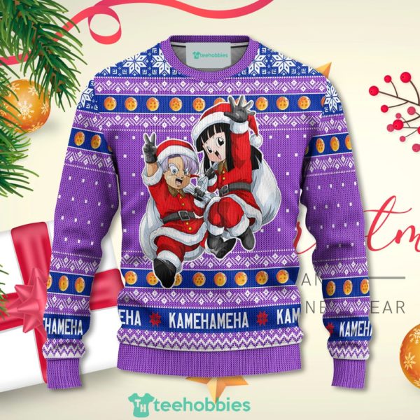 trunks x mai dragon ball anime christmas sweater xmas for men women 1 q3UDl 600x600px Trunks X Mai Dragon Ball Anime Christmas Sweater Xmas For Men Women