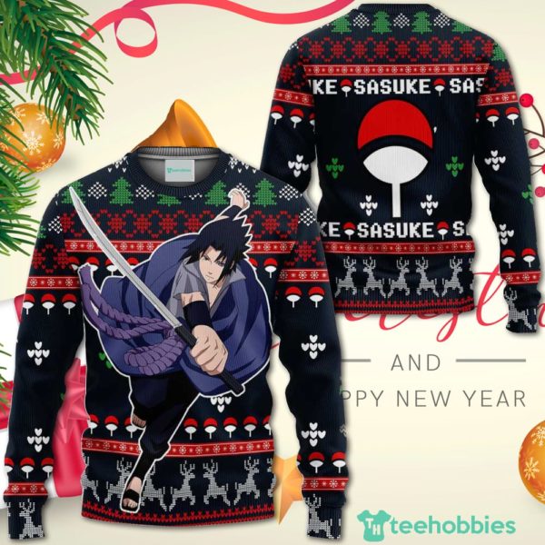 uchiha sasuke christmas sweater custom naruto anime xmas shirt for men women muv 1 RepID 600x600px Uchiha Sasuke Christmas Sweater Custom Naruto Anime Xmas Shirt For Men Women mUv