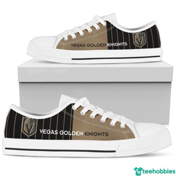 Vegas Golden Knights Low Top Shoes - Women's Shoes - White