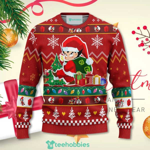 vegeta anime christmas sweater dragon ball xmas for men women 1 iRyBl 600x600px Vegeta Anime Christmas Sweater Dragon Ball Xmas For Men Women
