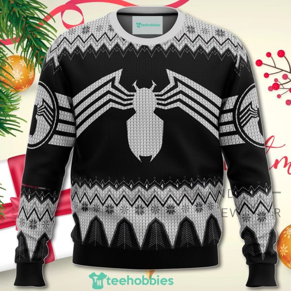 venom marvel venom symbol christmas sweater for men women 1 WPv0s 600x600px Venom Marvel Venom Symbol Christmas Sweater For Men Women