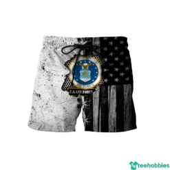 Veteran US Air Force In My Heart For Men And Women 3D All Over Print - Short Pant - White