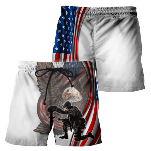 We Don't Know Them All  But We Owe Them All Us Veteran 3D All Over Print Shirt - Short Pant - White