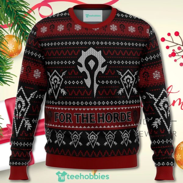 world of warcraft for the horde christmas sweater for men women 1 CEXZv 600x600px World Of Warcraft For The Horde Christmas Sweater For Men Women