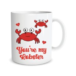 You're My Lobster Valentine's Day Coffee Mug - Mug 15oz - White