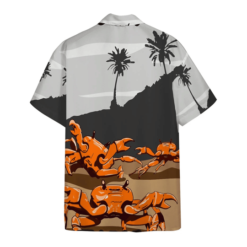 0x540@1632908127e4afd5c3c3 247x247px Crabs On A Beach Hawaiian Shirt