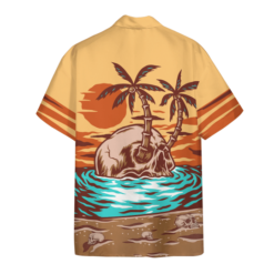 0x540@16329081316467459642 247x247px Sunset Skull Coconut Hawaiian Shirt And Beach Short