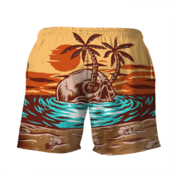 0x540@163290813271117015ee 247x247px Sunset Skull Coconut Hawaiian Shirt And Beach Short
