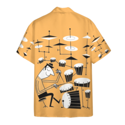 0x540@16329083341c15d8048a 247x247px Playing Drums Play That Beat Hawaiian Shirt