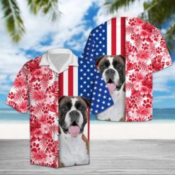 8c37507b6e883afb64986a48d132c8ee 247x247px Boxer Dog Lover Tropical Hawaiian Shirt