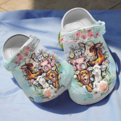 GAB1512105ch ads 2 510x510 1 247x247px Farm Animals Farm Lover Unisex Clog Shoes